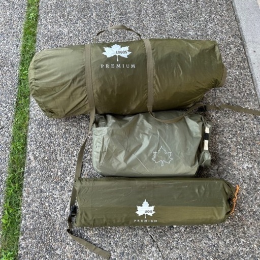 中古【LOGOS】 プレミアム テント　キャンプ　\nPANELグレートドゥーブル
