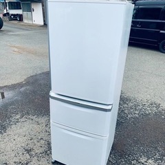  ♦️三菱ノンフロン冷凍冷蔵庫【2014年製】MR-C34Y-W