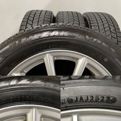 タイヤ走行短め 23年製【BS VRX3 215/60R17】スタッドレス【ECO FORME 