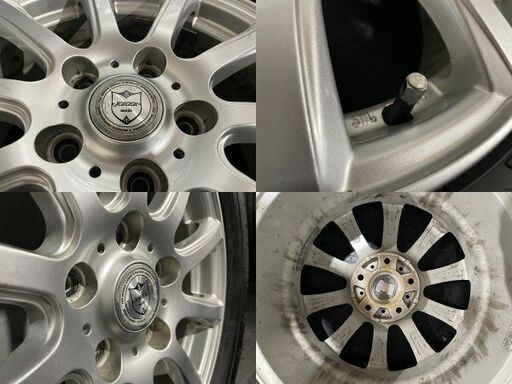 タイヤ未走行に近い【North Trek N5 215/60R16】スタッドレス【Weds