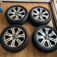 デリカD5  純正ホイール付　タイヤ
