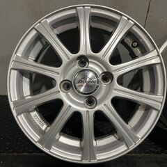 ZELERNA ゼラーナ 社外ホイール 14インチ 4本 4.5J4HPCD100+45 ムーヴ 