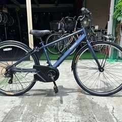 No.56パナソニック　VELO-STARスポーツ電動ELVS77　27インチ(700×38C18年モデル）整備済み中古現状 eバイク】 700×38C型 電動アシスト自転車 ベロスター(ミッドナイト