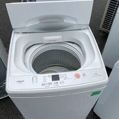 NO 202 🌈北九州市内配送設置無料✨🌈 2021年　7.0㎏全自動洗濯機AQW-H74 