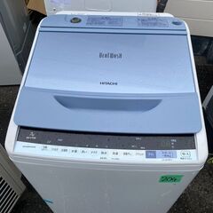 NO 204 ?北九州市内配送設置無料✨? 日立 全自動洗濯機