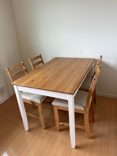 家具　ダイニングテーブルセット　IKEA