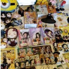 大量まとめ売り、ぬいぐるみ、フィギュア、アニメキャラクターグッズ、一番くじラストワン賞、鬼滅の刃、など