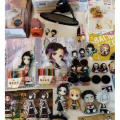 大量まとめ売り、ぬいぐるみ、フィギュア、アニメキャラクターグッズ、一番くじラストワン賞、鬼滅の刃、など