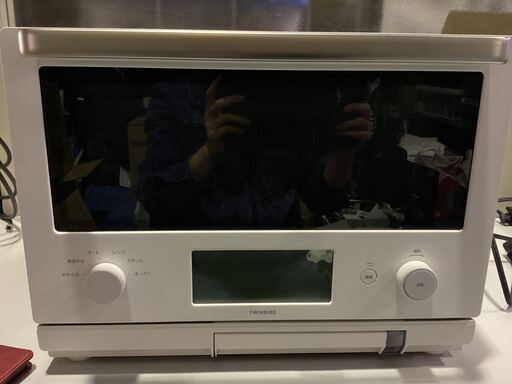 322【美品】2,022年　TWINBIRD スチームオーブンレンジ オーブンレンジ DR-F871 電子レンジ