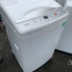 NO 202 🌈北九州市内配送設置無料✨🌈 2021年　7.0㎏全自動洗濯機AQW-H74