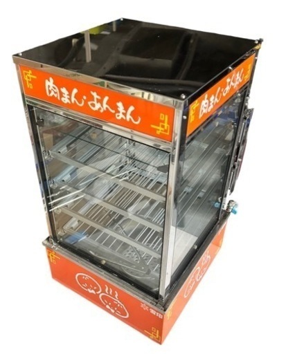 肉まん販売ショーケース　スチームマシン