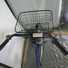 D599 ☆限定特価☆ 中古自転車 SOGO【27インチ 青 軽快車 LEDオート