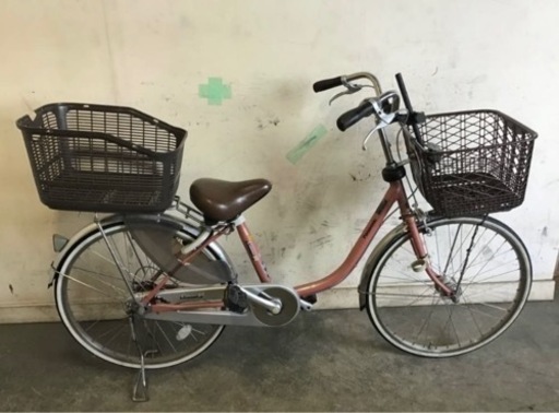 525★岐阜発　△Panasonic/パナソニック/ALEX/自転車△シナモンJP△24インチ/走行確認/傷汚れ有り/鍵付き/防犯有り/現状品　R5.7/28★