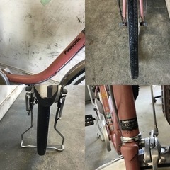 525★岐阜発　△Panasonic/パナソニック/ALEX/自転車△シナモンJP△24インチ/走行確認/傷汚れ有り/鍵付き/防犯有り/現状品　R5.7/28★