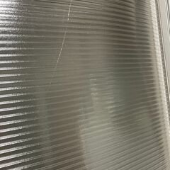 カグクロ 商談ブースパーテーションセット(半透明パーテーション×1枚、ホワイトパーテーション×2枚、安定脚×2)