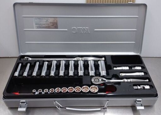 未使用品 ＫＴＣ 9.5sq(3/8)ソケットレンチセット TB3X20