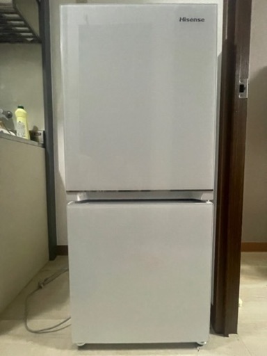 【美品！6/22まで】2020年製 Hisense ハイセンス 2ドア冷蔵庫 HR-G13B-W