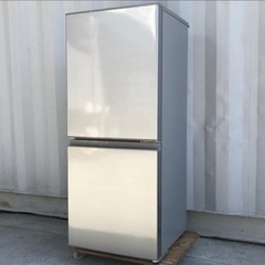 E430J◇アクア◇2ドア冷蔵庫◇126L◇2022年製◇シルバー◇AQR-13M