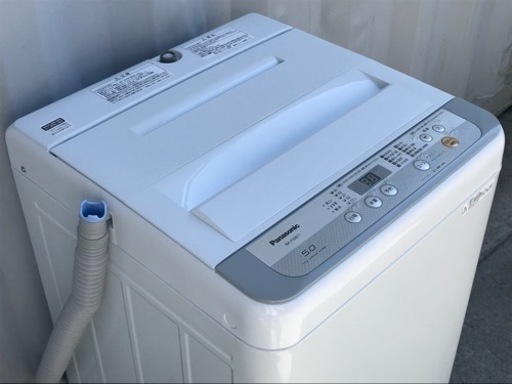 E429◇パナソニック◇洗濯機5.0kg◇2018年製◇送風乾燥機能◇NA-F50B11
