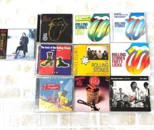 I776  コレクション大放出！The Rolling Stones CD10枚まとめ売り！ ⭐