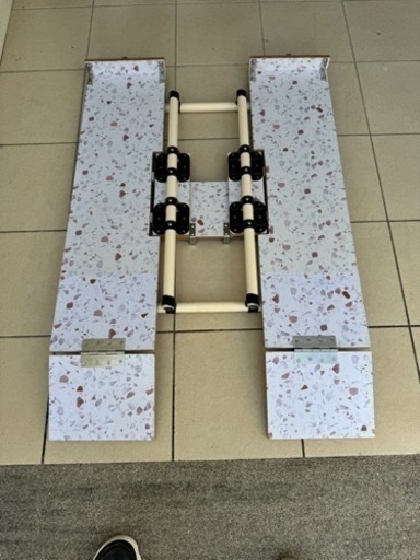 DIY製作、中古、車椅子体重計‼️