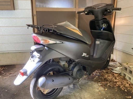 実働　AF62　ディオ　マッドブラック(塗装） ホンダDIOディオAF62実働！マットブラック格安 職人塗装のマット