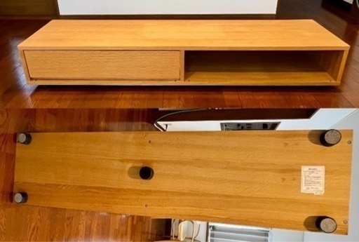 無印良品　タモ材AVボード　テレビ台\n