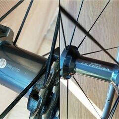 シマノ アルテグラ SHIMANO ULTEGRA  ホイール前後 WH-6800 622×15C （スプロケットCS-6800付き）ロードバイク用