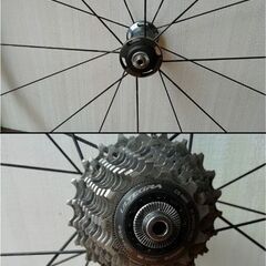 シマノ アルテグラ SHIMANO ULTEGRA  ホイール前後 WH-6800 622×15C （スプロケットCS-6800付き）ロードバイク用