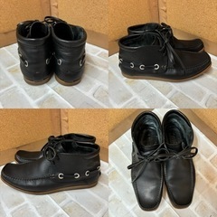 I338 🌈 GUCCI チャッカブーツ 170304  ⭐