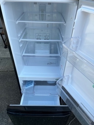 決まりました！G-46 三菱 ノンフロン冷凍冷蔵庫 MR-P15D-B 146L 2019年  