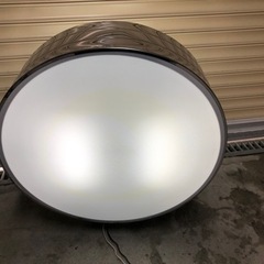 店舗用 店頭看板100V照明付