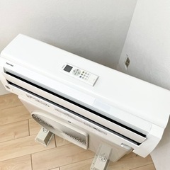 【販売終了】【関西地域.配送設置可能⭕️】激安‼️6畳用 19年製 TOSHIBAルームエアコンRAS-F221PY (W)☆06407