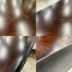 【愛品館 江戸川店 衣類収納】和家具 横長2列4段箪笥 ID：155-020330-007