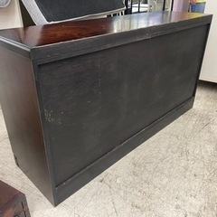 【愛品館 江戸川店 衣類収納】和家具 横長2列4段箪笥 ID：155-020330-007