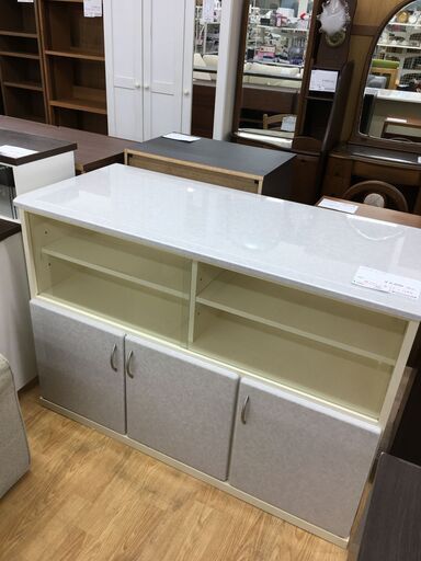 ★ジモティ割あり★  カウンターテーブル  W120×D57×H84 クリーニング済み SJ6057