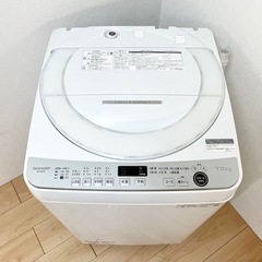 【関西地域.配送設置可能⭕️】激安‼️20年製 7キロ SHARP洗濯機ES-GE7E☆06408