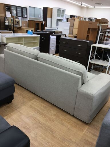 ★ジモティ割あり★ IKEA　イケア 3人掛けソファ  W230×D89×H65 クリーニング済み SJ6061