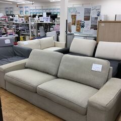 ★ジモティ割あり★ IKEA　イケア 3人掛けソファ  W230×D89×H65 クリーニング済み SJ6061 ☆ジモティ割あり☆ IKEA イケア 3人掛けソファ W230×D89×H65