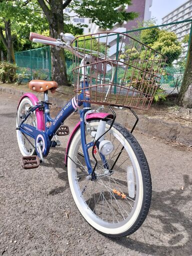 楽天市場】自転車 20インチ 女の子（カラーパープル）の通販 20インチ 