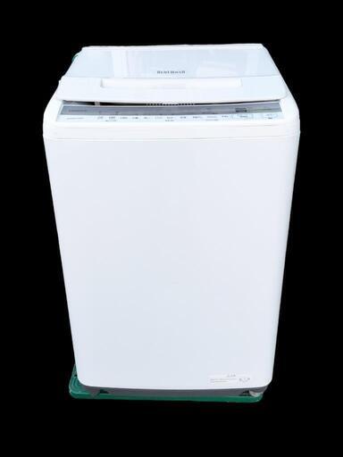 決定【ジ0621-11】HITACHI ビートウォッシュ BW-V80F (W) 2021年製 8kg