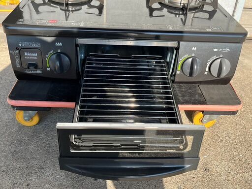 掃除済 ガスコンロ 都市ガス リンナイ 都市ガス用 2口 ガステーブル