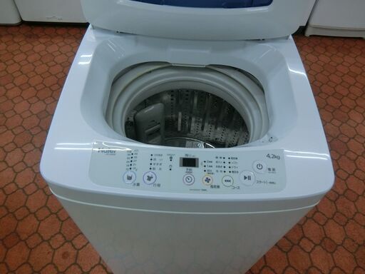 ID 184472　洗濯機4.2K　ハイアール　２０１７年　JW-K42M Amazon.co.jp: ハイアール JW-K42M-W ホワイト [全自動洗濯機
