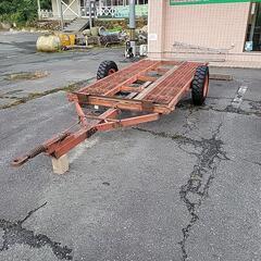 長野飯山発)スノーモービル運搬コンバイントレーラー