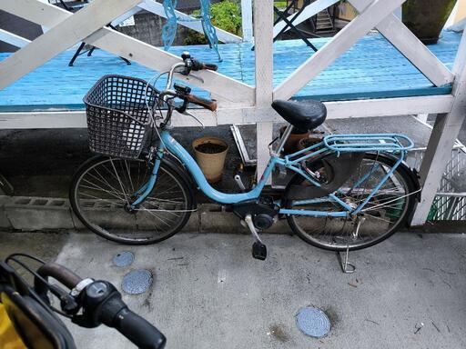 【譲渡先決定】電動アシスト自転車 ジャンク品
