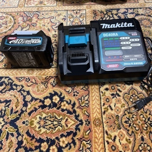 マキタ40Vバッテリー充電器セット