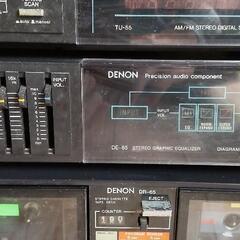 denon  システム　コンポ 　セット　＋　sony CDP-59 denon システム コンポ セット ＋ sony CDP-59