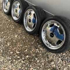 WORK  ワーク　ディッシュホイール 15×6J 　車のパーツ タイヤ、ホイール

