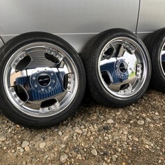 WORK  ワーク　ディッシュホイール 15×6J 　車のパーツ タイヤ、ホイール
