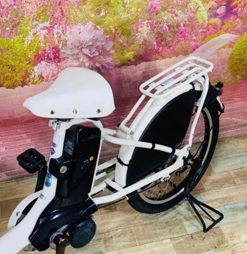 2266ブリヂストン3人乗り対応子供乗せ電動アシスト自転車 2266